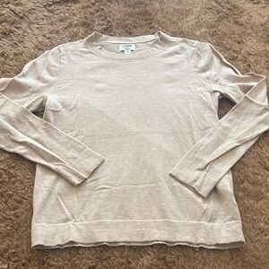 J. Crew Factory Beige Teddie Sweater